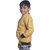 Kid Kupboard Cotton Boy's Jacket, Yellow, Full-Sleeves, 7-8 Years KIDS7150