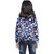 Kid Kupboard Cotton Girls Sweatshirt, Dark Blue, Full-Sleeves, 7-8 Years KIDS7138