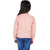 Kid Kupboard Cotton Girls Sweatshirt, Light Pink, Full-Sleeves, 7-8 Years KIDS7143