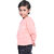 Kid Kupboard Cotton Girls Sweatshirt, Light Pink, Full-Sleeves, 6-7 Years KIDS7144