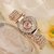 Miss Perfect Analog Watch - For Women Rose Gold Dial Rose Gold Diamond Std Belt Women Watch