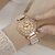 Miss Perfect Analog Watch - For Women Rose Gold Dial Rose Gold Diamond Std Belt Women Watch
