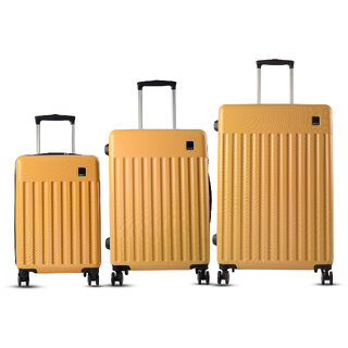 Timus Neolite  Premium Polycarbonate 58cm, 68cm,78cm Trolley Suitcase Combo Set of -3