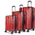 Leolite Expandable Premium Polycarbonate 58cm, 68cm,78cm Trolley Suitcase Combo