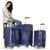 Timus Neolite  Premium Polycarbonate 58cm, 68cm,78cm Trolley Suitcase Combo Set of -3(Blue)