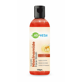 CareVeda B3 Boost  Hydrating Niacinamide Face Wash for Improving Skin Texture Hydrates  Nourishes Skin Suitable for All Skin Types 100 gm