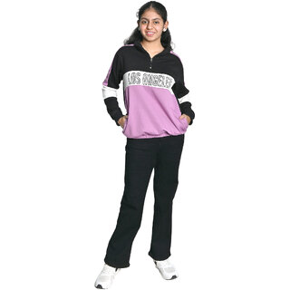 Kid Kupboard Cotton Girls Sweatshirt, Multicolor, Full-Sleeves, Above 14 Years KIDS7169