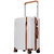 Timus Starlite 68 cm Premium Wide Handle Polycarbonate Trolley Bag (59L) with TSA Lock (Ivory)