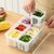 Fridge Storage Boxes Freezer Storage Containers, Container for Kitchen Storage Set, Storage in Kitchen, Vegetable Storag