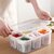 Fridge Storage Boxes Freezer Storage Containers, Container for Kitchen Storage Set, Storage in Kitchen, Vegetable Storag