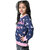 Kid Kupboard Cotton Girls Sweatshirt, Dark Blue, Full-Sleeves, 6-7 Years KIDS7172