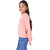 Kid Kupboard Cotton Girls Sweatshirt, Light Pink, Full-Sleeves, 7-8 Years KIDS7173