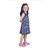 Kid Kupboard Cotton Girls A-Line Frock, Blue, Sleeveless, 5-6 Years KIDS7175