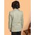 PrintCultr Boys Solid Single Breasted Party Blazer (Light Green)