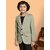 PrintCultr Boys Solid Single Breasted Party Blazer (Light Green)
