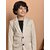 PrintCultr Boys Solid Single Breasted Party Blazer (Beige)