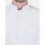 PrintCultr Solid Single Breasted Festive & Wedding Men Blazer (White)