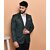 PrintCultr PrintCultr Men Solid Single Breasted Casual Blazer (Green)