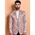 PrintCultr PrintCultr Men Printed Single Breasted Casual Blazer (Multicolor)