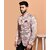 PrintCultr PrintCultr Men Printed Single Breasted Casual Blazer (Multicolor)