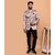 PrintCultr PrintCultr Men Printed Single Breasted Casual Blazer (Multicolor)