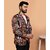 PrintCultr PrintCultr Men Printed Single Breasted Casual Blazer (Multicolor)