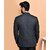 PrintCultr PrintCultr Men Solid Single Breasted Casual Blazer (Blue)