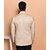 PrintCultr PrintCultr Men Solid Single Breasted Casual Blazer (Beige)