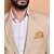 PrintCultr PrintCultr Men Solid Single Breasted Casual Blazer (Beige)