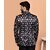 PrintCultr PrintCultr Men Printed Single Breasted Casual Blazer (Black)