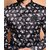PrintCultr PrintCultr Men Printed Single Breasted Casual Blazer (Black)