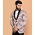 PrintCultr Printed Mandarin Festive & Wedding Men Blazer (Multicolor)