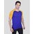 PrintCultr Colorblock Men Round Neck Cotton Blend Blue T-Shirt