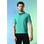 PrintCultr Solid Men Polo Neck Polyester Blue T-Shirt