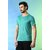 PrintCultr Solid Men Round Neck Polyester Light Blue T-Shirt