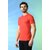 PrintCultr Solid Men Round Neck Polyester Red T-Shirt