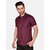 PrintCultr PLUS Plus Size Men Regular Fit Solid Spread Collar Casual Shirt