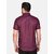 PrintCultr Men Regular Fit Solid Curved Collar Casual Shirt