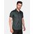 PrintCultr Men Regular Fit Solid Curved Collar Casual Shirt