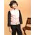 PrintCulture Boys Printed Nehru Jacket (Pink)