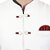 PrintCulture Men Solid White Cotton Blend Nehru Jacket