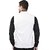 PrintCulture Men Solid White Cotton Blend Nehru Jacket