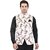 PrintCulture Men Printed Multicolor Cotton Blend Nehru Jacket