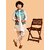 PrintCultr Boys Festive & Party Kurta, Waistcoat and Pyjama Set (Multicolor)
