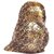 Sambhaav Small Adorable Golden Owl Statue For Home Decoration 3 Inch
