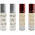 Ossa Musk Delight  Mirage, Rose Majestic  Imperial Unisex Concentrated Perfums Alcohol Free Attar Combo (Pack of 4)