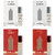 Ossa Musk Delight  Mirage, Rose Velvet  Gold Unisex Concentrated Perfums Alcohol Free Attar Combo (Pack of 4)