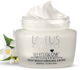 Lotus Herbals Skin Whitening  Brightening Deep Moisturising Cream SPF 20  PA+++ 60g