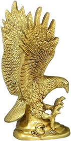Sambhaav Small Adorable Golden Eagle Statue For Home Decoration