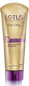 Lotus Herbals YouthRx Active Anti Ageing Foaming Gel Face Wash  With Jojoba, Ginseng  Ginger  50g